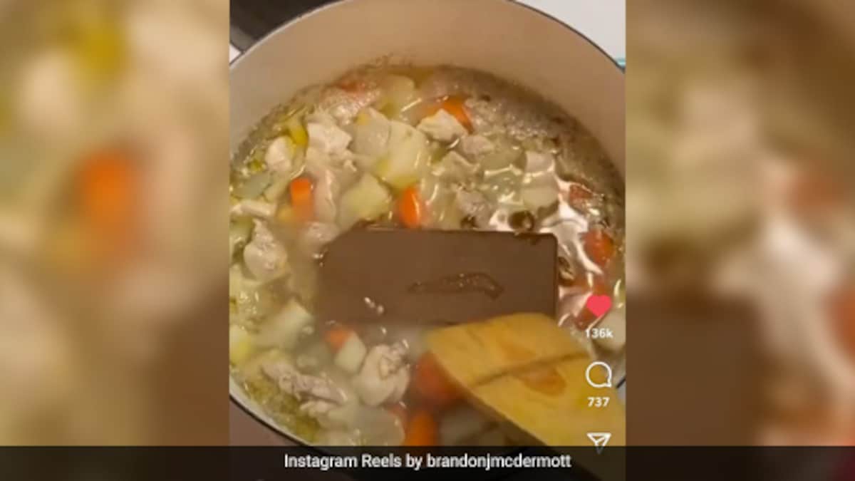 वायरल वीडियो: किसी ने सूप में मिलाई चॉकलेट और इंटरनेट से खुश नहीं