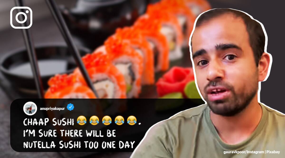 delhi-save-sushi.jpg, \\\\\\\'सेव सुशी\\\\\\\': कॉमेडियन का फ्यूजन व्यंजनों के लिए दिल्ली के प्यार पर मज़ाक वायरल हो जाता है