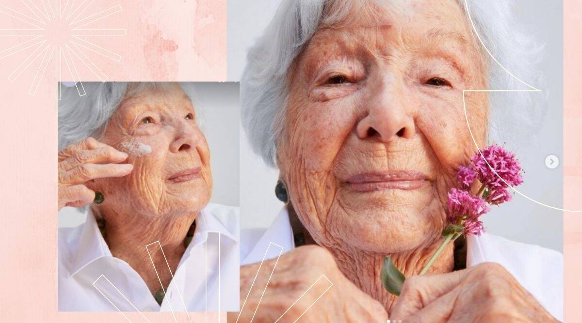 face_1200_twt.jpg, \\\\\\\'हर जगह दिल चुरा रही हैं\\\\\\\': 99 वर्षीय अमेरिकी महिला सौंदर्य ब्रांड के लिए मॉडल के रूप में पेश करती है