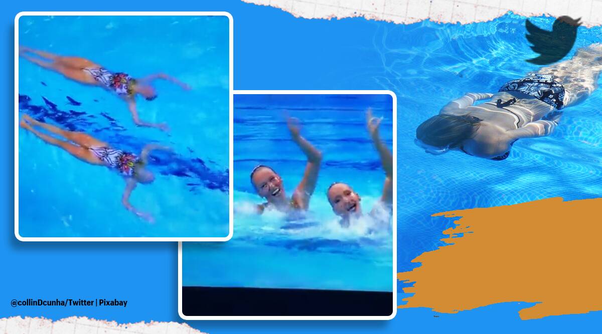 swimming-team.jpg, टोक्यो ओलंपिक: इजरायली तैराकों ने माधुरी दीक्षित के \\\\\\\'आजा नचले\\\\\\\' में परफॉर्म किया