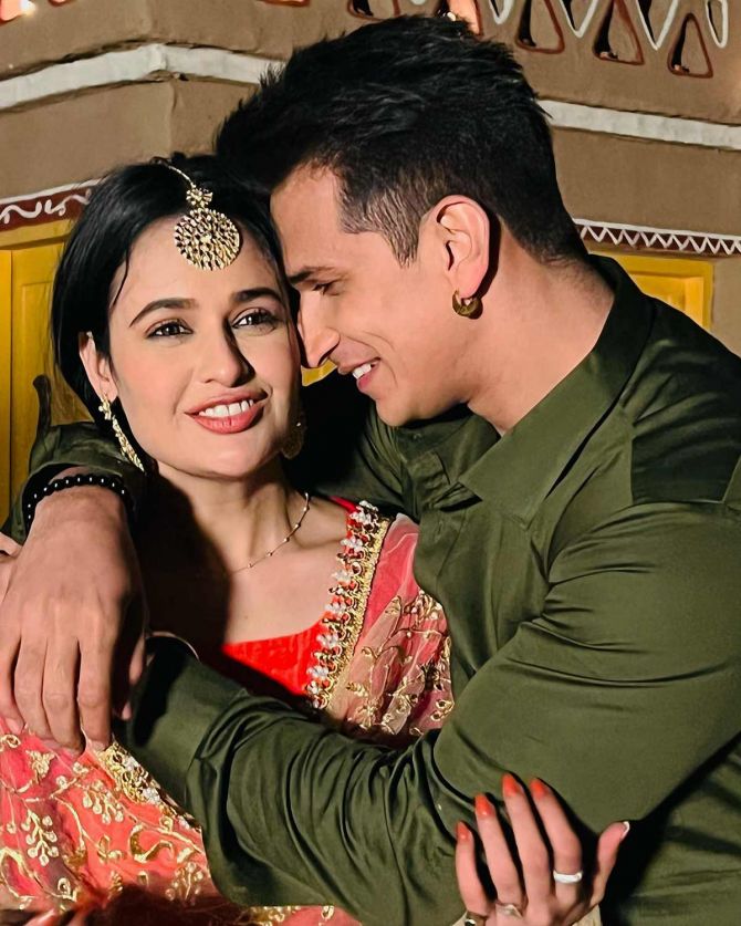Yuvika and Prince met on Bigg Boss 9, fell in love, got married and lived happily ever after