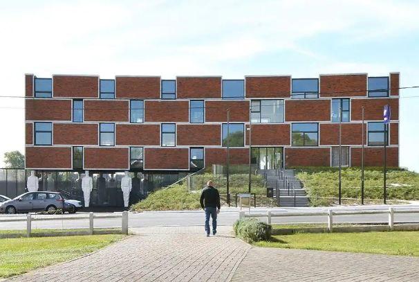 ओआरजी आर्किटेक्चर द्वारा ब्रैकल पुलिस स्टेशन डिजाइन, ब्रैकल, बेल्जियम